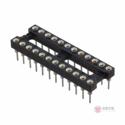 原装正品5-1571552-6全新CONN IC DIP SOCKET 24POS GOLD