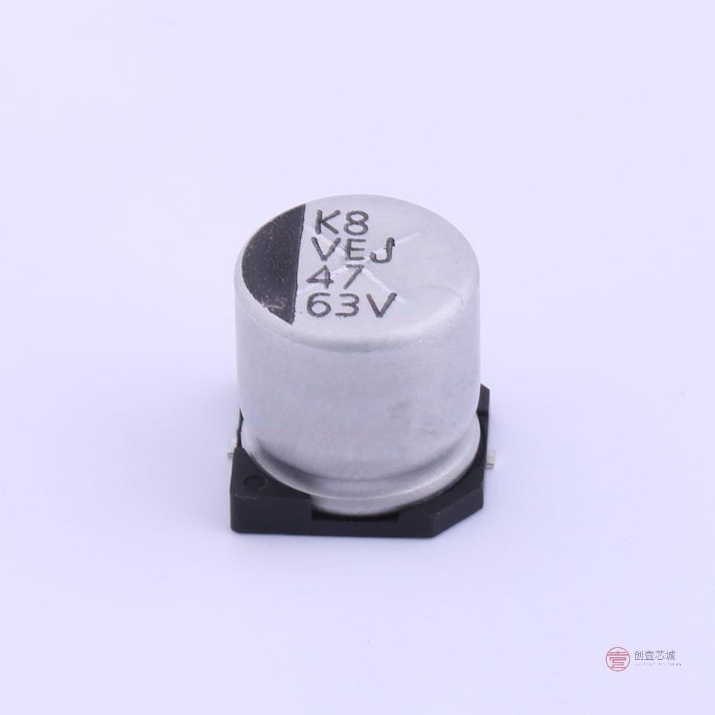 原装VEJ470M1JTR-1010全新47uF 20% 63V正品