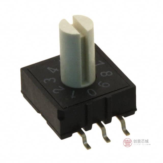 原装A6RS-102RS-P全新SWITCH ROTARY DIP BCD 25MA