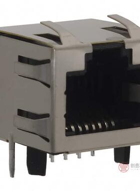 原装406541-1全新CONN MOD JACK 8P8C R/A SHIELDED正品