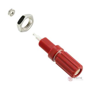 001全新CONN BIND POST 原装 RED正品 0102 KNURLED 111