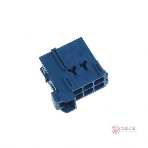 原装正品1-965640-1全新CONN RCPT HSNG 6POS JPT BLUE