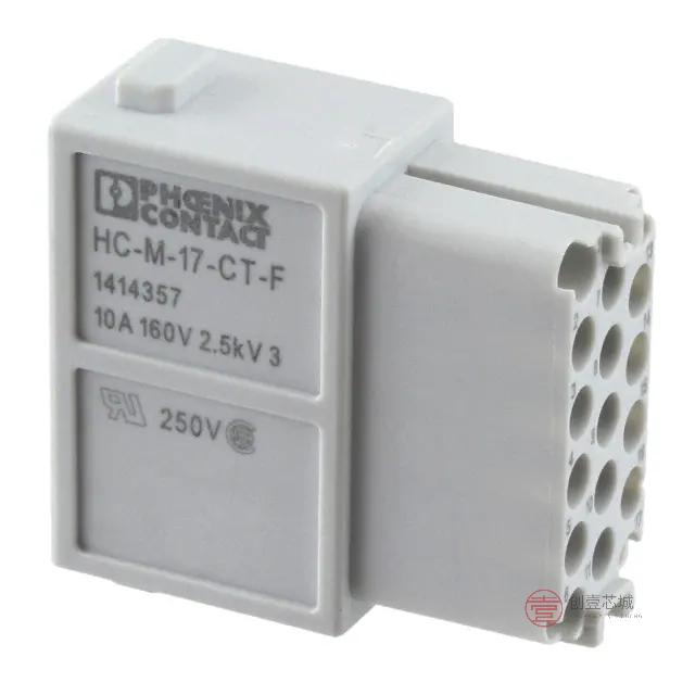 原装1414357全新MODULE FEMALE 17POS CRIMP正品