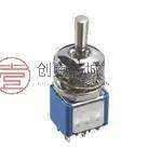 原装106462103全新拨动 DPDT ON-ON 10mm Ag正品