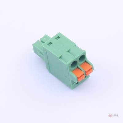 DB2EKD-3.5-2P-GN 连接器〈3.5mm 排数:1 每排P数:2〉