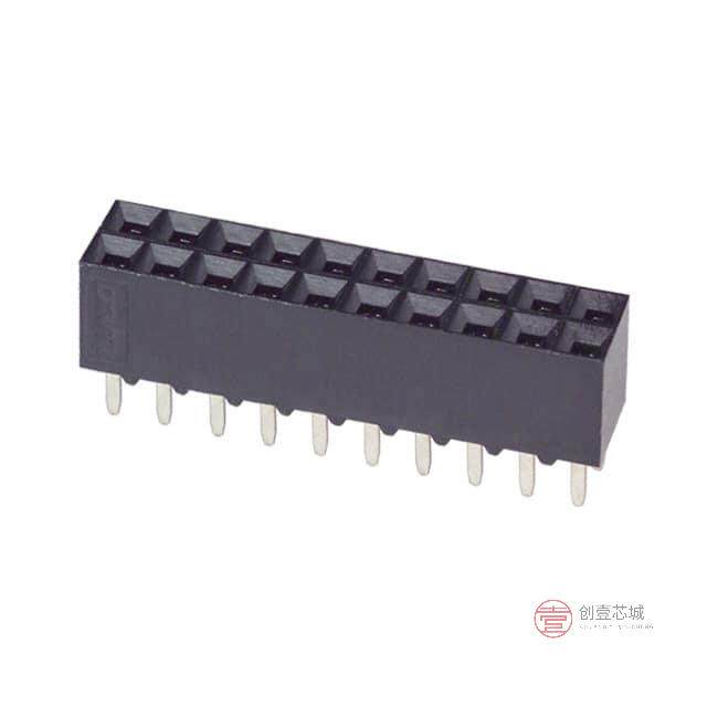 原装6-534998-0全新CONN RCPT 20POS 0.1 GOLD PCB正品