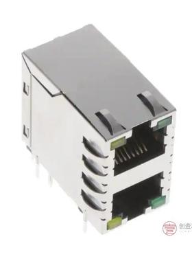 原装6368011-5全新CONN MOD JACK 8P8C R/A SHIELDED正品