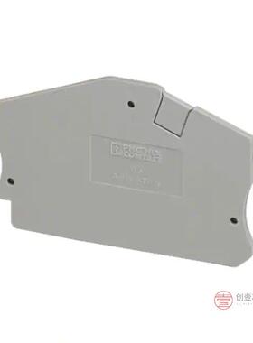 原装3038202全新CONN TERM BLK END PLATE GRAY正品