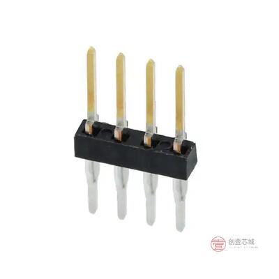 原装正品8-102898-6全新CONN HEADER VERT 4POS 2.54MM