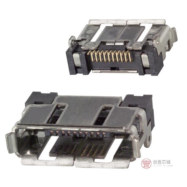 原装ST60-10P(30)全新CONN RCPT 10P 0.02 GOLD ED