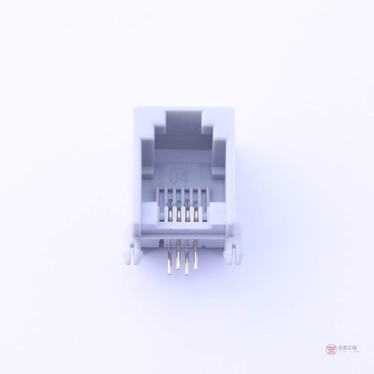 原装R-RJ11R04P-A800全新RJ11 电话插座 6P4C