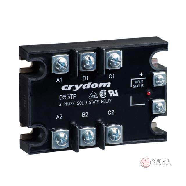 原装D53TP25D全新SSR RELAY 3PST-NO 25A 48-530V正品