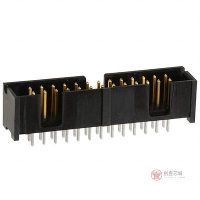 原装正品5103308-6全新CONN HEADER VERT 26POS 2.54MM