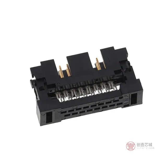 原装1-111446-6全新CONN PLUG 16P IDC 26-28AWG GOLD正品