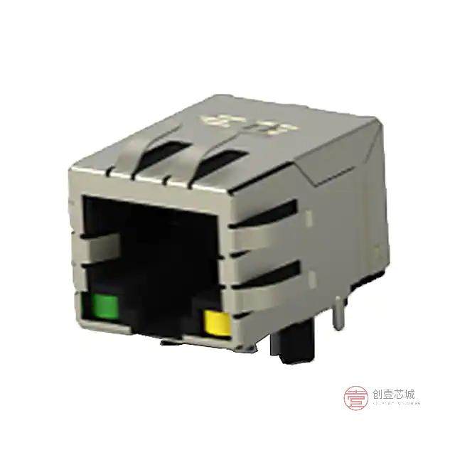 原装2337992-4全新CONN JACK 1PORT 100 BASE-T PCB正品