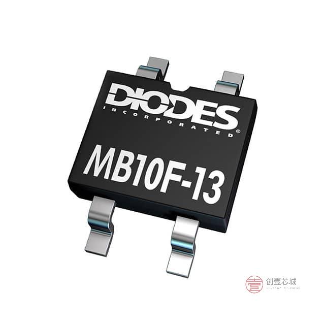原装MB10F-13全新BRIDGE RECT 1PHASE 1KV 800MA MBF正品