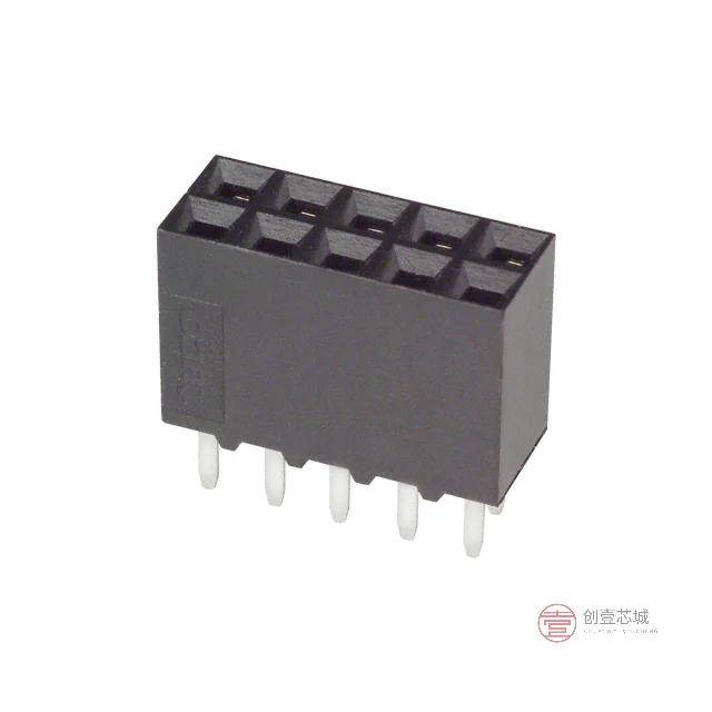 原装534206-5全新CONN RCPT 10POS 0.1 GOLD PCB正品