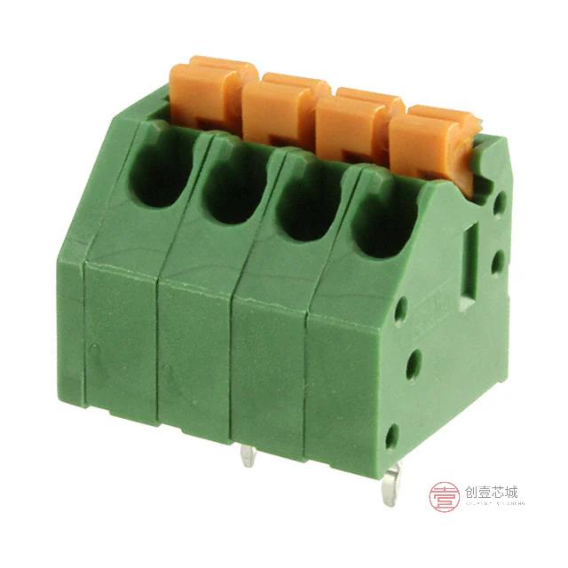 原装1-2834011-4全新TERM BLK 4P TOP ENTRY 3.5MM