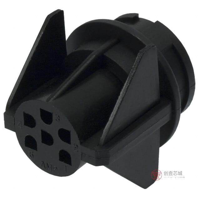 原装207333-1全新CONN RECEPT HOUSING CPC 6POS BLK正品