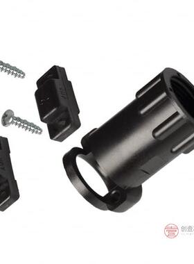 原装206358-5全新CONN BACKSHELL W/CLAMP SZ 11 BLK正品