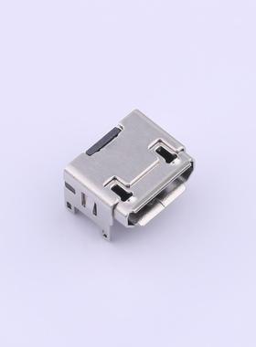 原装MICRO-5P-BH2.5-WSL1.0全新Micro-B 母座 卧贴正品