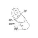 原装19221-0224全新端子 8 AWG 1/4 STUD Battery