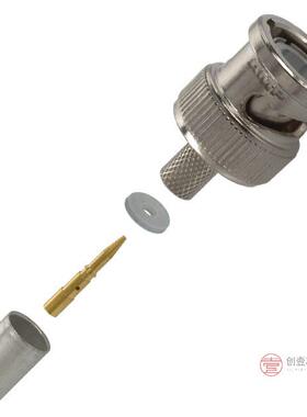 原装1-5221128-1全新CONN BNC PLUG STR 50 OHM CRIMP正品