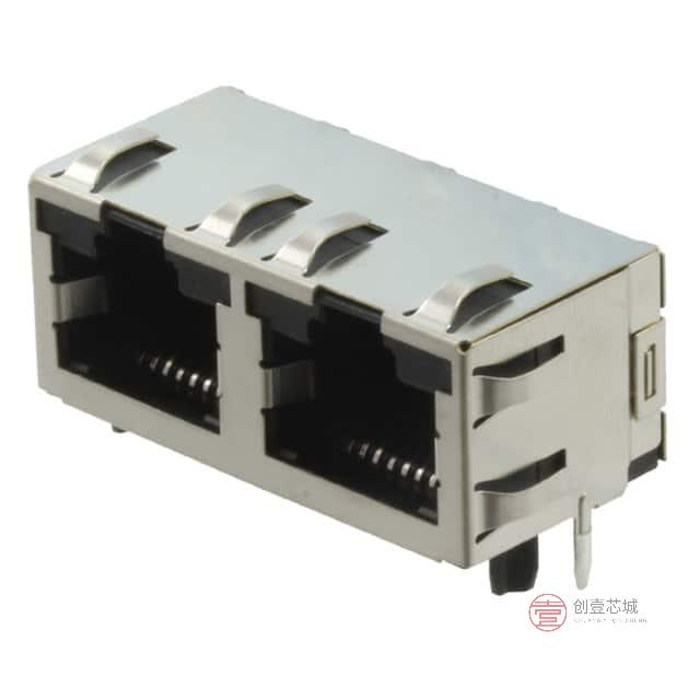 原装6116522-1全新CONN MOD JACK 8P8C R/A SHIELDED正品