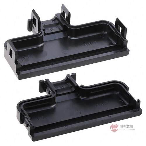 原装正品2-552008-1全新CONN BACKSHELL 50POS 180DEG BLK