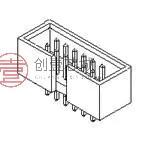 原装87834-0619全新集管和线壳 CGrid Hdr W/Pg/Sl