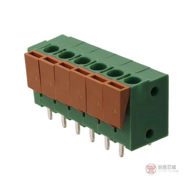 原装1776259-6全新TERM BLK 6POS TOP ENTRY 5MM PCB正品