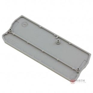 BLK TERM END PLATE 原装 GRAY正品 3030491全新CONN