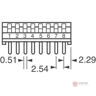 DIP PIANO SPST 150MA 原装 30V正品 76PSB08ST全新SWITCH