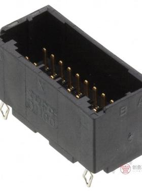 原装1-1827872-1全新CONN HEADER VERT 22POS 2MM正品