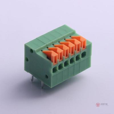 原装KF141R-2.54-6P全新2.54mm 每排P数:6