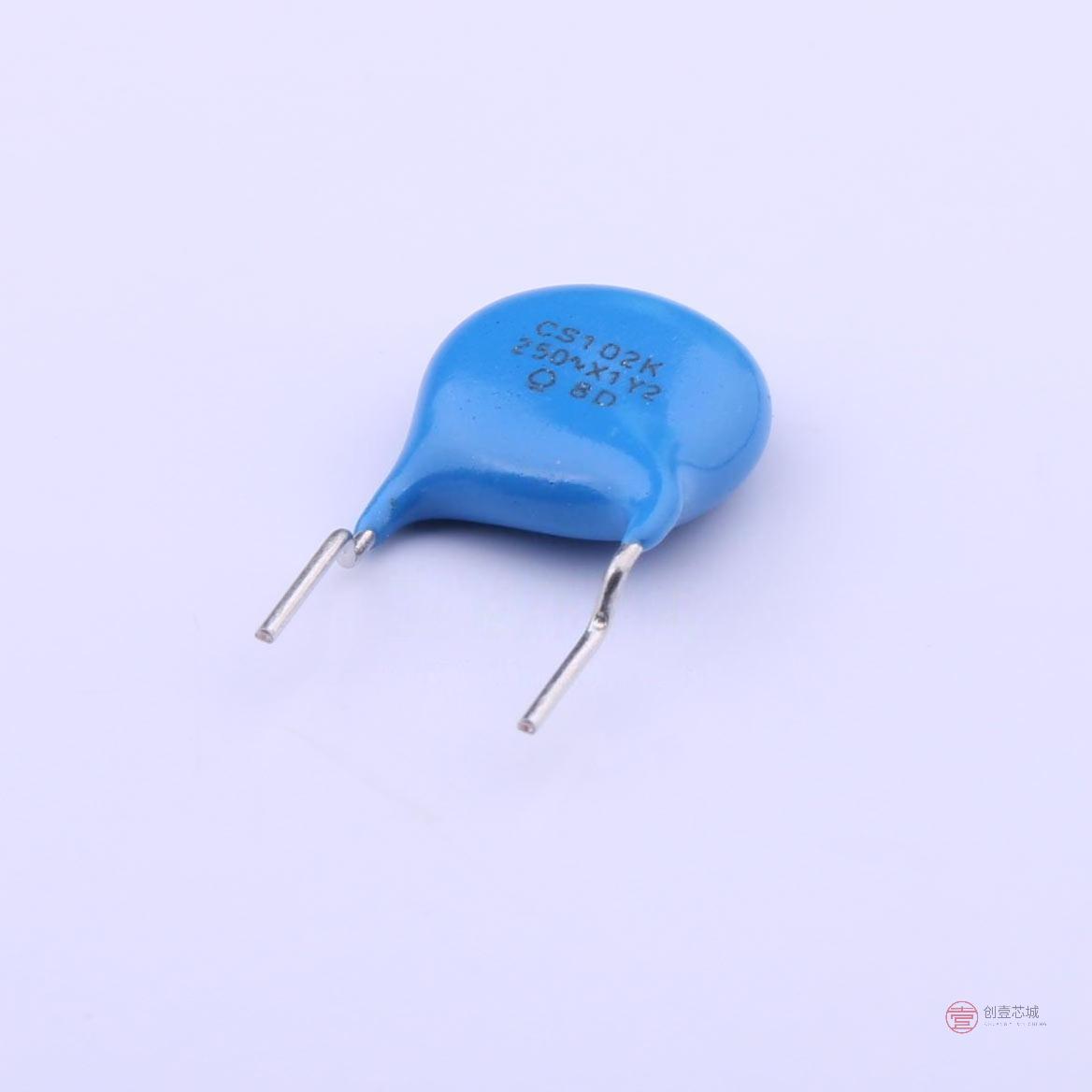 原装CS10-B2GA102KYNSA全新等级:X1,Y2 1nF 10% 25