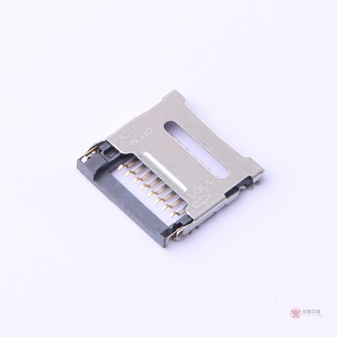 原装TF-014-H16全新翻盖式 SD卡(TF卡) 卡座正品