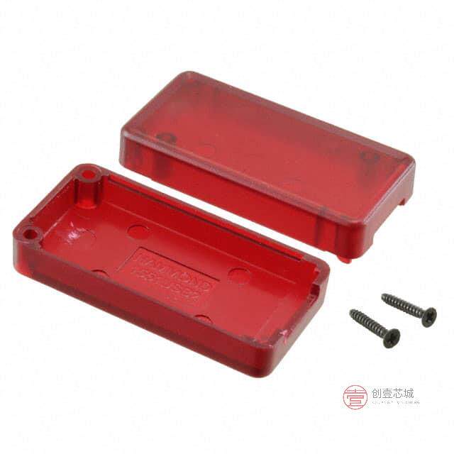 原装1551USB2TRD全新BOX ABS TRN RED 1.969 L X 0