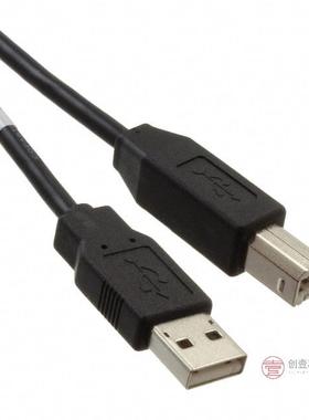 原装1487596-1全新CBL USB2.0 A PLUG TO B PLG 6.56'正品