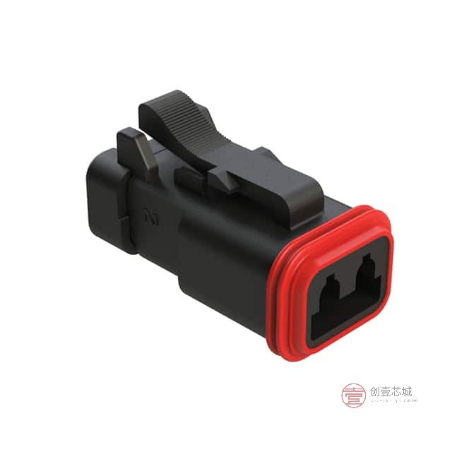 原装AT06-2S-MM01BLK全新2-WAY PLUG, BLACK FEMAL