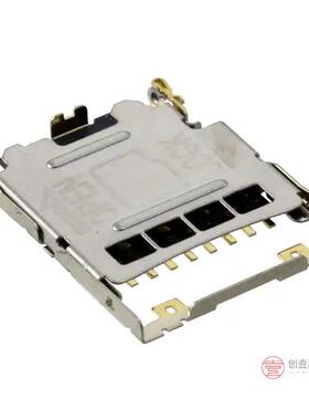 原装ST1W008S4TR2000全新CONN  SD CARD HINGED TYPE正品