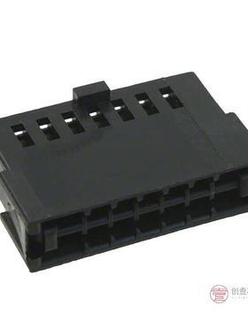原装487223-2全新CONN FFC RCPT HSG 14POS 2.54MM正品