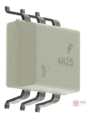 原装4N25SR2M全新OPTOISO 4.17KV TRANS W/BASE 6SMD正品