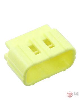 原装174360-7全新CONN CAP 3POS DBL  YELLOW正品