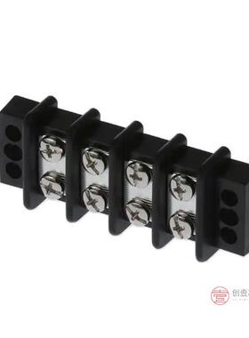 原装1546310-4全新CONN BARRIER STRIP 4CIRC 0.563 正品