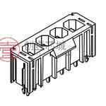 原装正品43160-4304全新集管和线壳 Sabre 4Ckt Ver