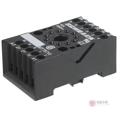 原装1415035-1全新RELAY SOCKET 11 POS DIN RAIL正品