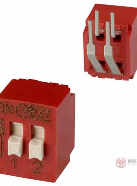 原装BD02AV全新SWITCH SLIDE DIP SPST 100MA 5V正品