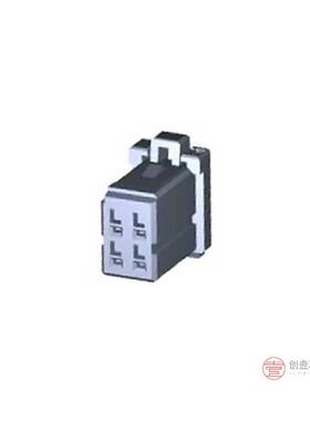 原装2-1827864-2全新CONN RCPT HSNG 4POS DUAL KEY Y正品