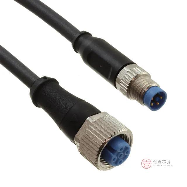 原装2273109-4全新CBL 4POS FMALE TO MALE 4.92'正品